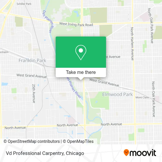 Vd Professional Carpentry map