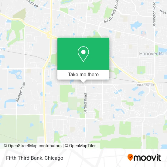 Fifth Third Bank map