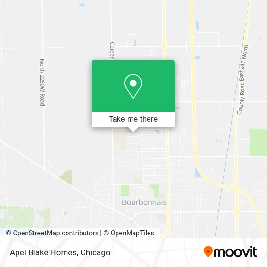 Apel Blake Homes map