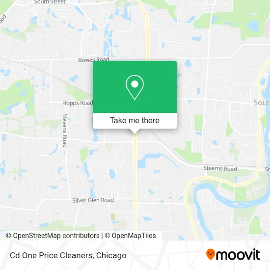 Cd One Price Cleaners map