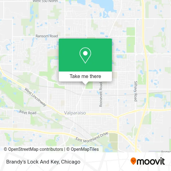 Brandy's Lock And Key map