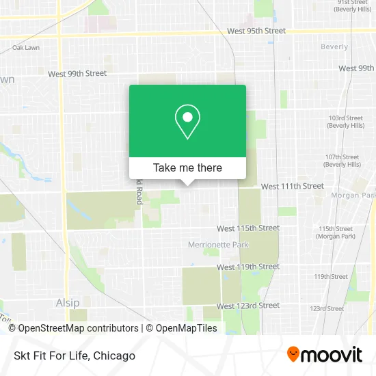 Skt Fit For Life map