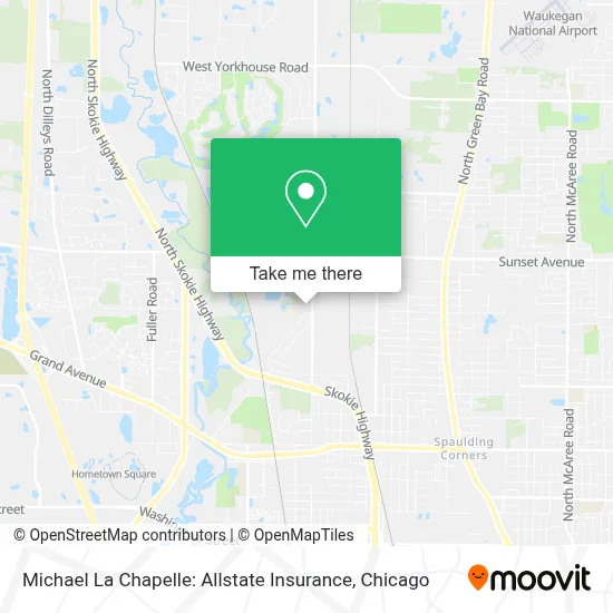 Michael La Chapelle: Allstate Insurance map