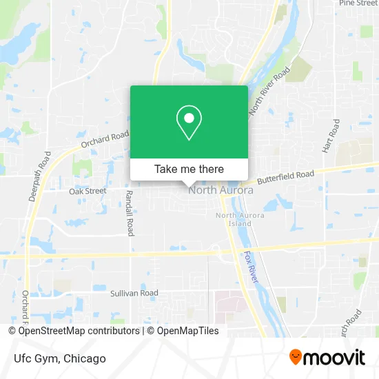 Ufc Gym map