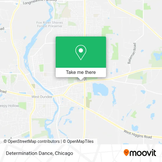 Determination Dance map