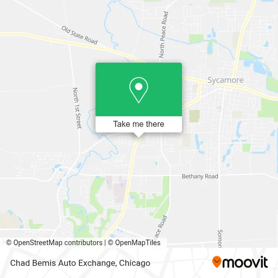Chad Bemis Auto Exchange map