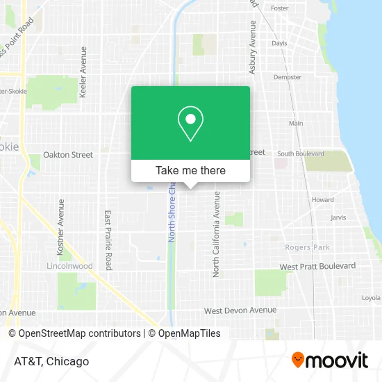 At&T map