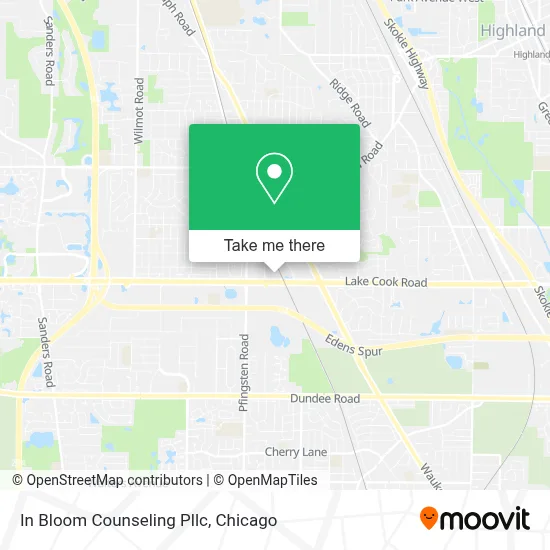 In Bloom Counseling Pllc map
