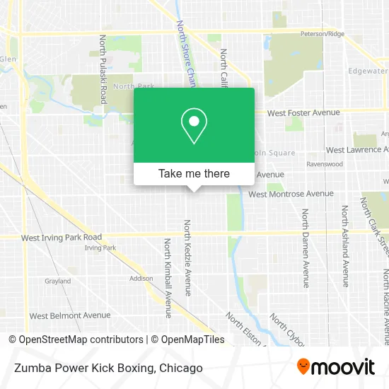 Zumba Power Kick Boxing map