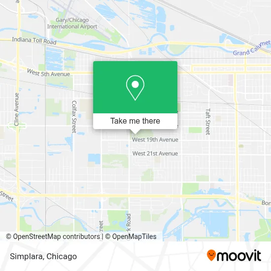 Simplara map