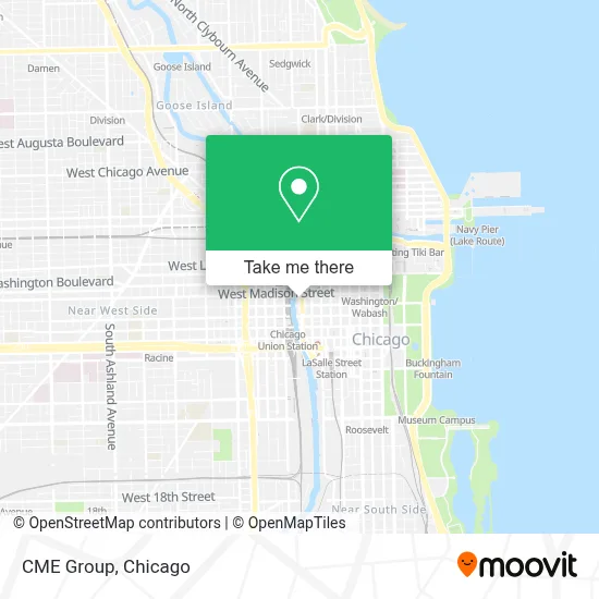 Cme Group map