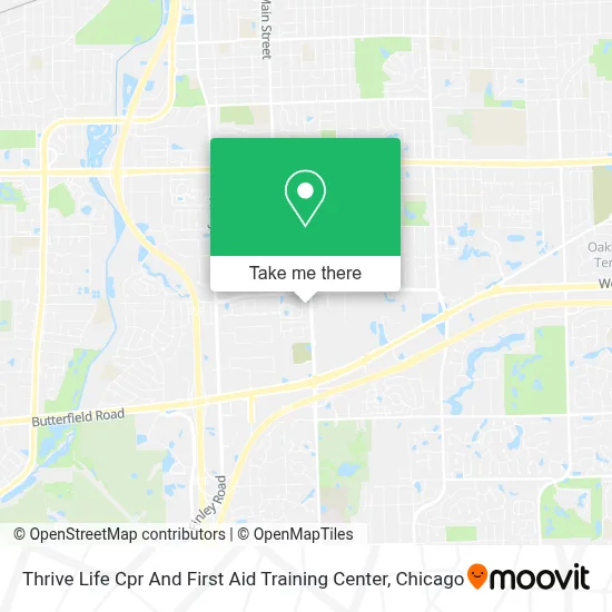 Thrive Life Cpr And First Aid Training Center map