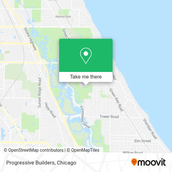 Progressive Builders map