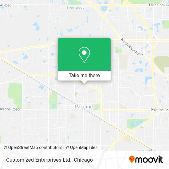 Customized Enterprises Ltd. map