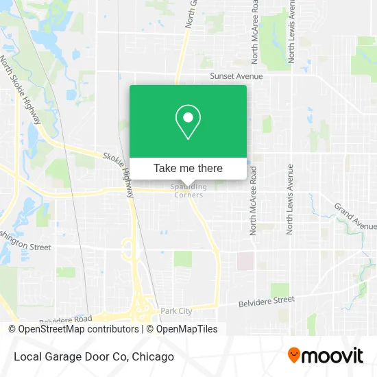 Local Garage Door Co map