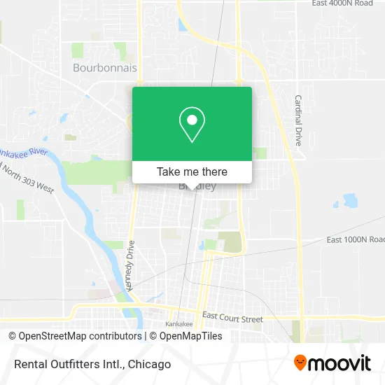 Rental Outfitters Intl. map