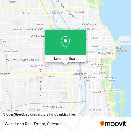 West Loop Real Estate map