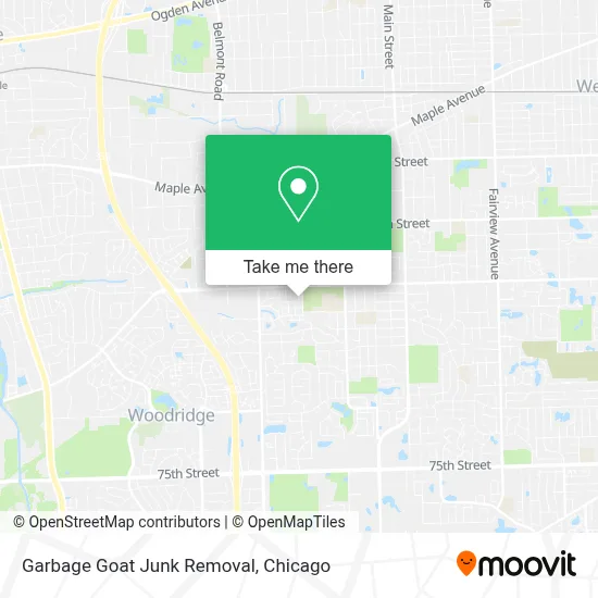 Garbage Goat Junk Removal map