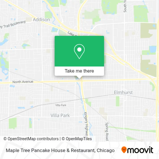 Maple Tree Pancake House & Restaurant map