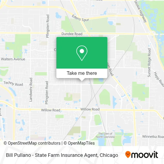 Bill Pullano - State Farm Insurance Agent map