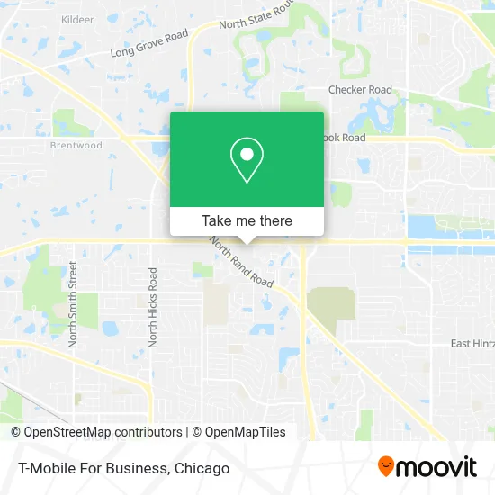 T-Mobile For Business map