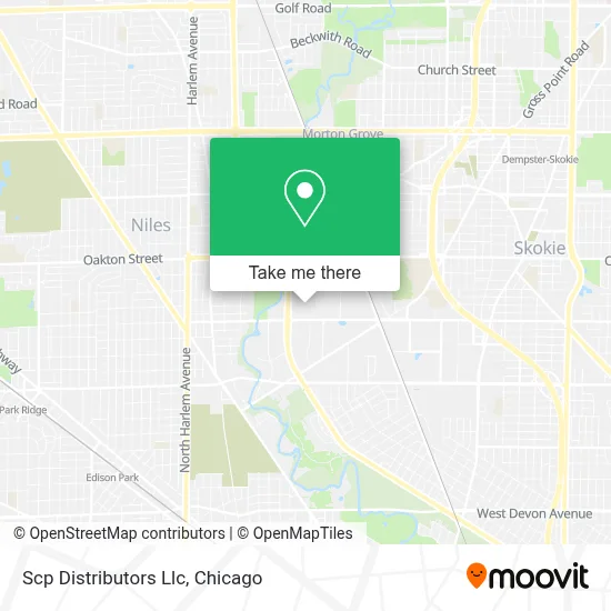 Scp Distributors Llc map