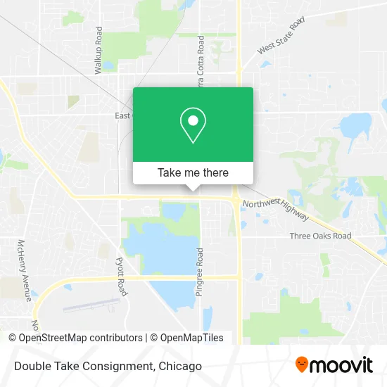 Double Take Consignment map