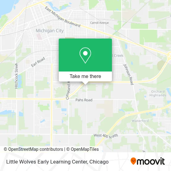 Little Wolves Early Learning Center map