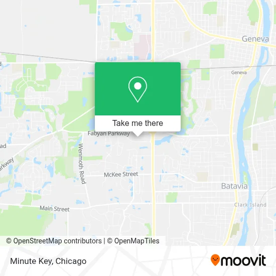 Minute Key map