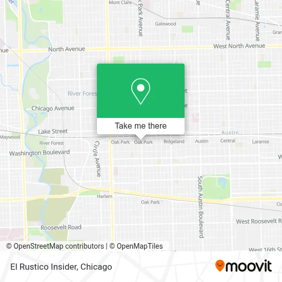El Rustico Insider map