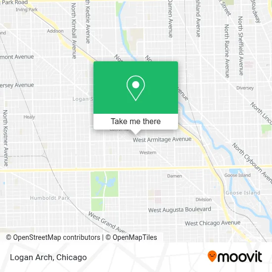 Logan Arch map