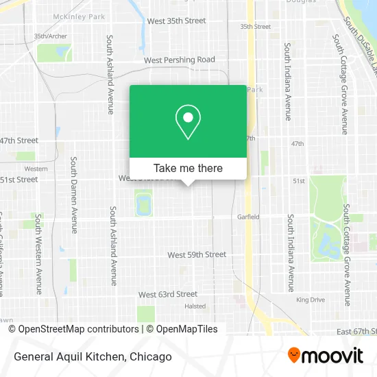 General Aquil Kitchen map