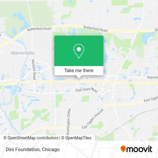 Dini Foundation map