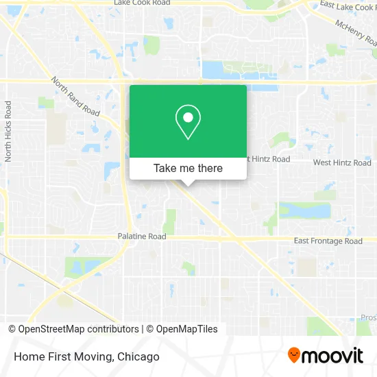 Home First Moving map