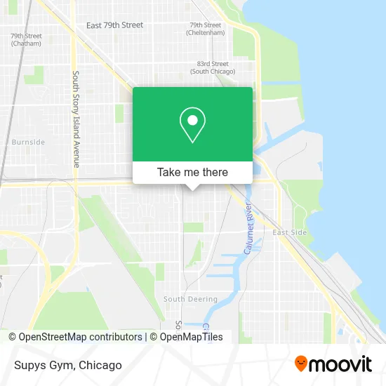 Supys Gym map