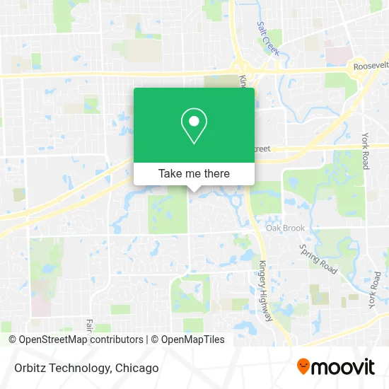 Orbitz Technology map