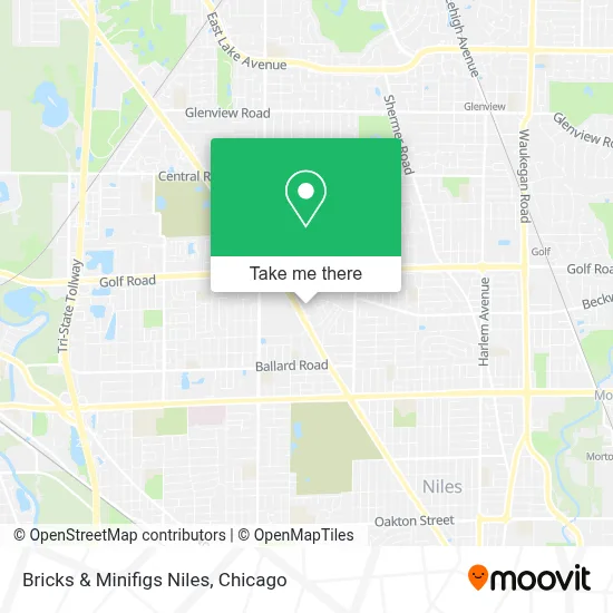 Bricks & Minifigs Niles map