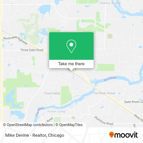 Mike Devine - Realtor map