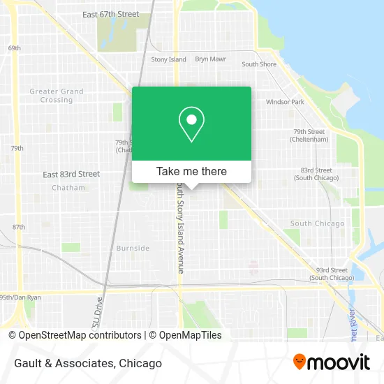 Gault & Associates map