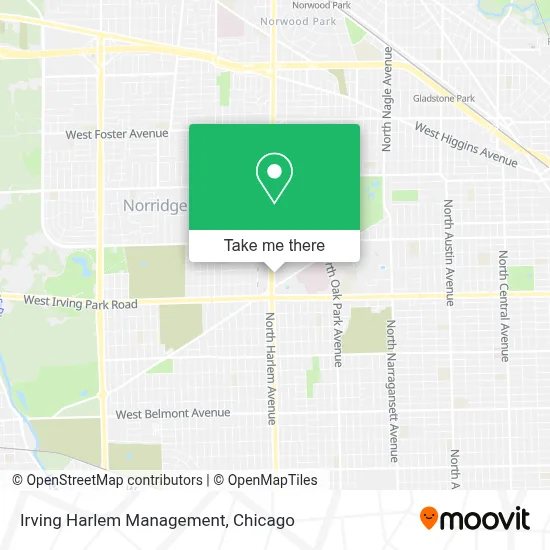 Irving Harlem Management map