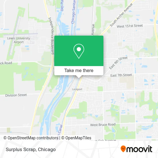Surplus Scrap map