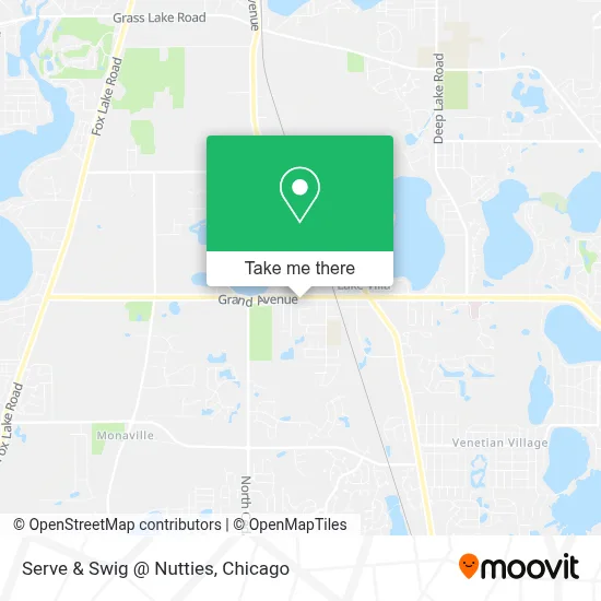 Serve & Swig @ Nutties map