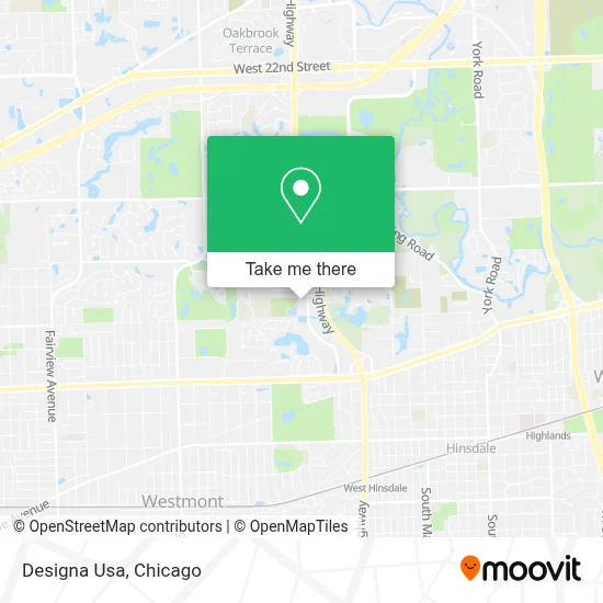 Designa Usa map