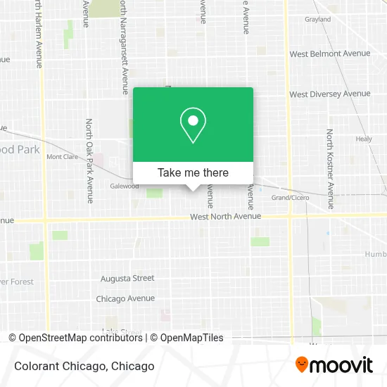 Colorant Chicago map