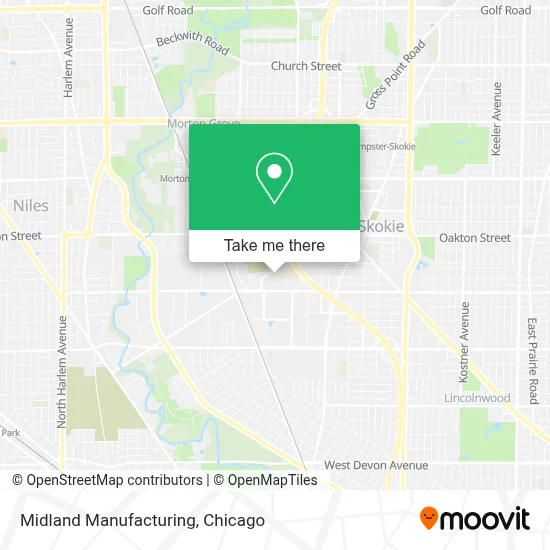 Midland Manufacturing map
