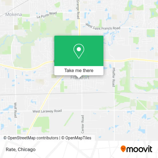 Rate map