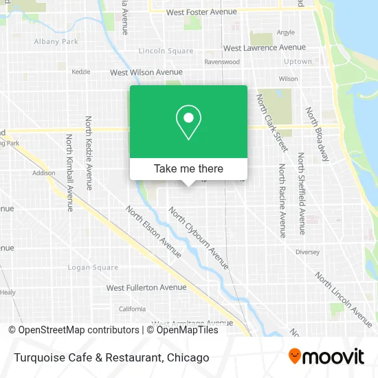 Turquoise Cafe & Restaurant map