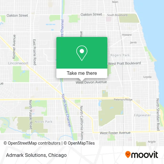 Admark Solutions map