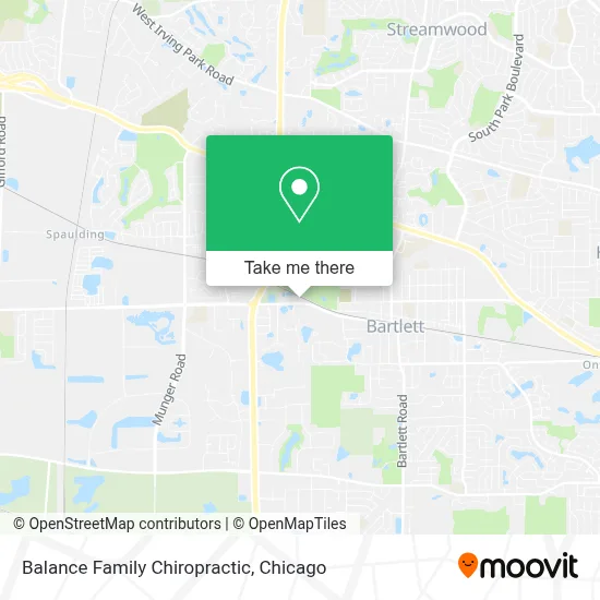 Balance Family Chiropractic map