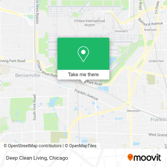 Deep Clean Living map